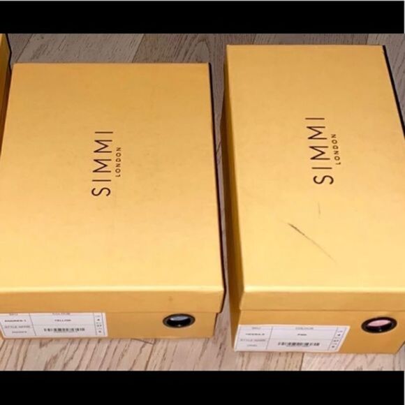 Simmi London Shoe Bundle.‎ Square Toe Chunky Heels Size 6 - Picture 6 of 6